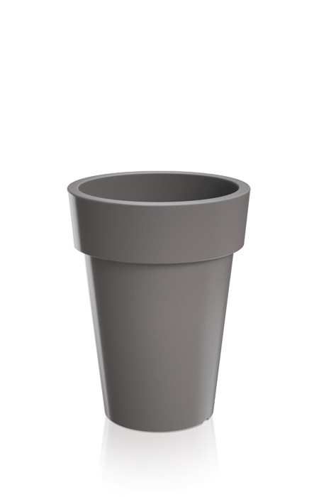 Горшок цветочный Lofly Slim 300, серый