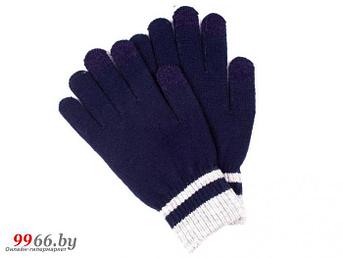 Теплые зимние перчатки для сенсорных дисплеев телефона Territory 0118 Blue