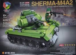 Конструктор танк Sherma-M4A2
