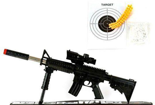 Детская снайперская винтовка М16 на безопасных пулях - фото 2 - id-p167918481