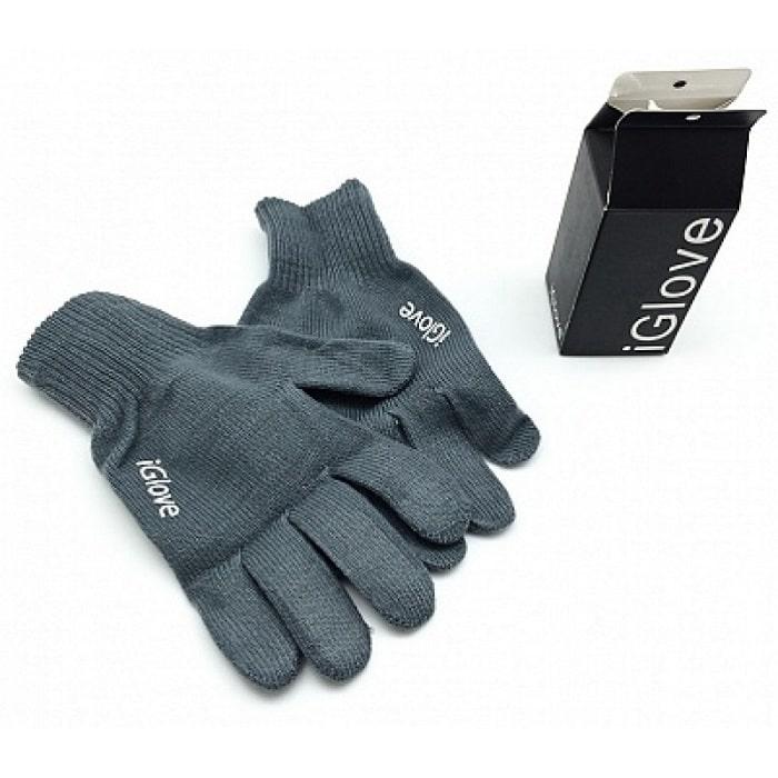 Перчатки для сенсорных экранов «iGlove» серые - фото 1 - id-p36582699