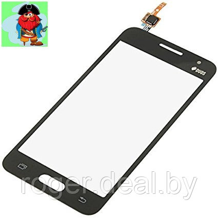 Тачскрин для Samsung Galaxy Core 2 (G355H), цвет: черный - фото 1 - id-p35910109