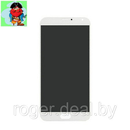 Экран для Meizu MX5 с тачскрином, цвет: белый - фото 1 - id-p92971427