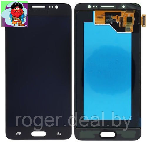 Экран для Samsung Galaxy J5 2016 (J510) с тачскрином, цвет: черный (оригинал) - фото 1 - id-p61723545