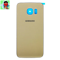 Задняя крышка для Samsung Galaxy S6 Edge SM-G925F цвет: золотой