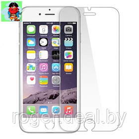 Защитное стекло для Apple iPhone 6 Plus, цвет: прозрачный