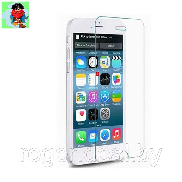 Защитное стекло для Apple iPhone 6, цвет: прозрачный - фото 1 - id-p92972043