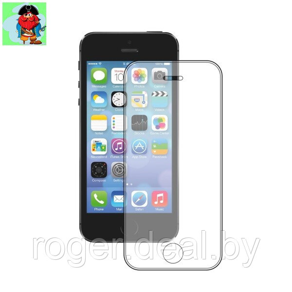 Защитное стекло для Apple iPhone 5, iPhone SE, цвет: прозрачный - фото 1 - id-p92972045