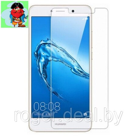 Защитное стекло для Huawei Y7, цвет: прозрачный - фото 1 - id-p92972366