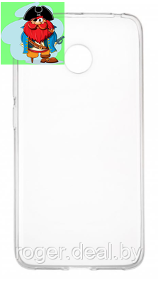 Чехол для Xiaomi Redmi 4x силиконовый, цвет: прозрачный - фото 1 - id-p126453532