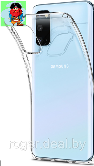Чехол для Samsung Galaxy S20 силиконовый, цвет: прозрачный - фото 1 - id-p126453574