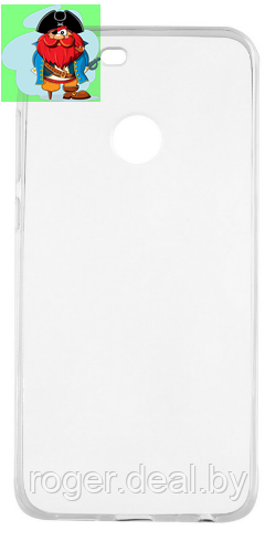 Чехол для Huawei Honor 9 Lite силиконовый, цвет: прозрачный - фото 1 - id-p125530785