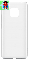 Чехол для Huawei Mate 20 силиконовый, цвет: прозрачный
