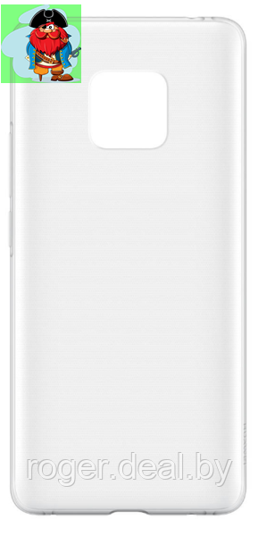Чехол для Huawei Mate 20 силиконовый, цвет: прозрачный - фото 1 - id-p125530789