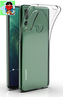 Чехол для Huawei Y9 Prime 2019 силиконовый, цвет: прозрачный