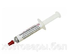 Смазка силиконовая REXANT 221 шприц (до +350)  2мл.