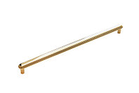Ручка мебельная CEBI A1102 320 мм MP11 (глянцевое золото) NOLA