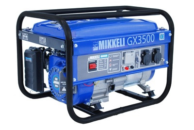 Бензиновый генератор MIKKELI GX3500, 3.0 кВт/2.8 кВт - фото 1 - id-p63428899