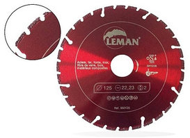 Алмазный диск по металлу LEMAN EXPERT 230*2*22,23