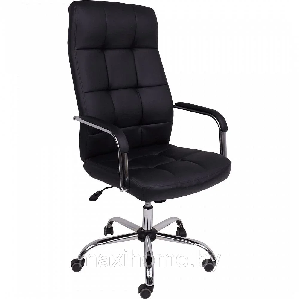 Кресло поворотное ORLANDO, CHROME, ECO-(черный) - фото 10 - id-p167980715