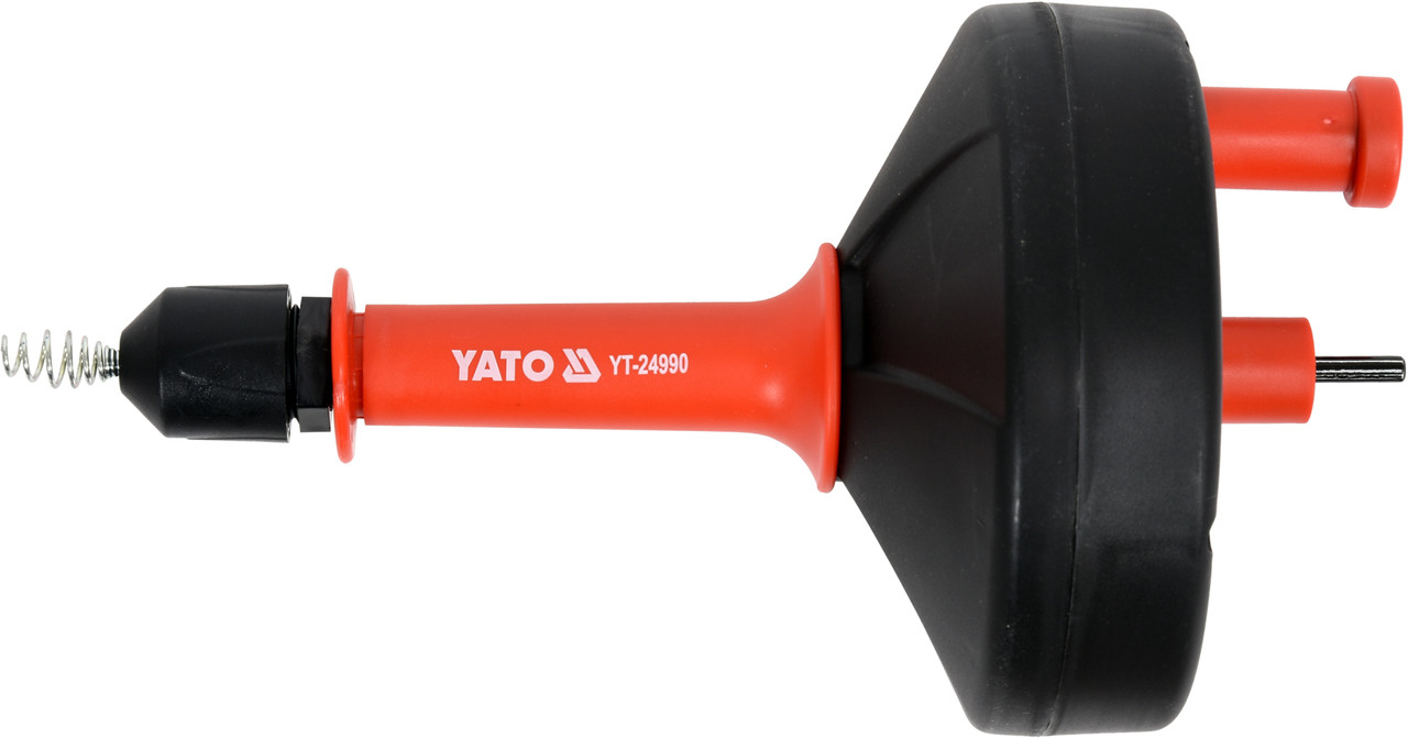 Трос для прочистки канализационных труб 6м "Yato" YТ-24990 - фото 3 - id-p167981303