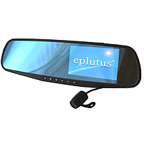 Автомобильный видеорегистратор-зеркало Eplutus D02 (4,3'', 2 камеры), фото 2