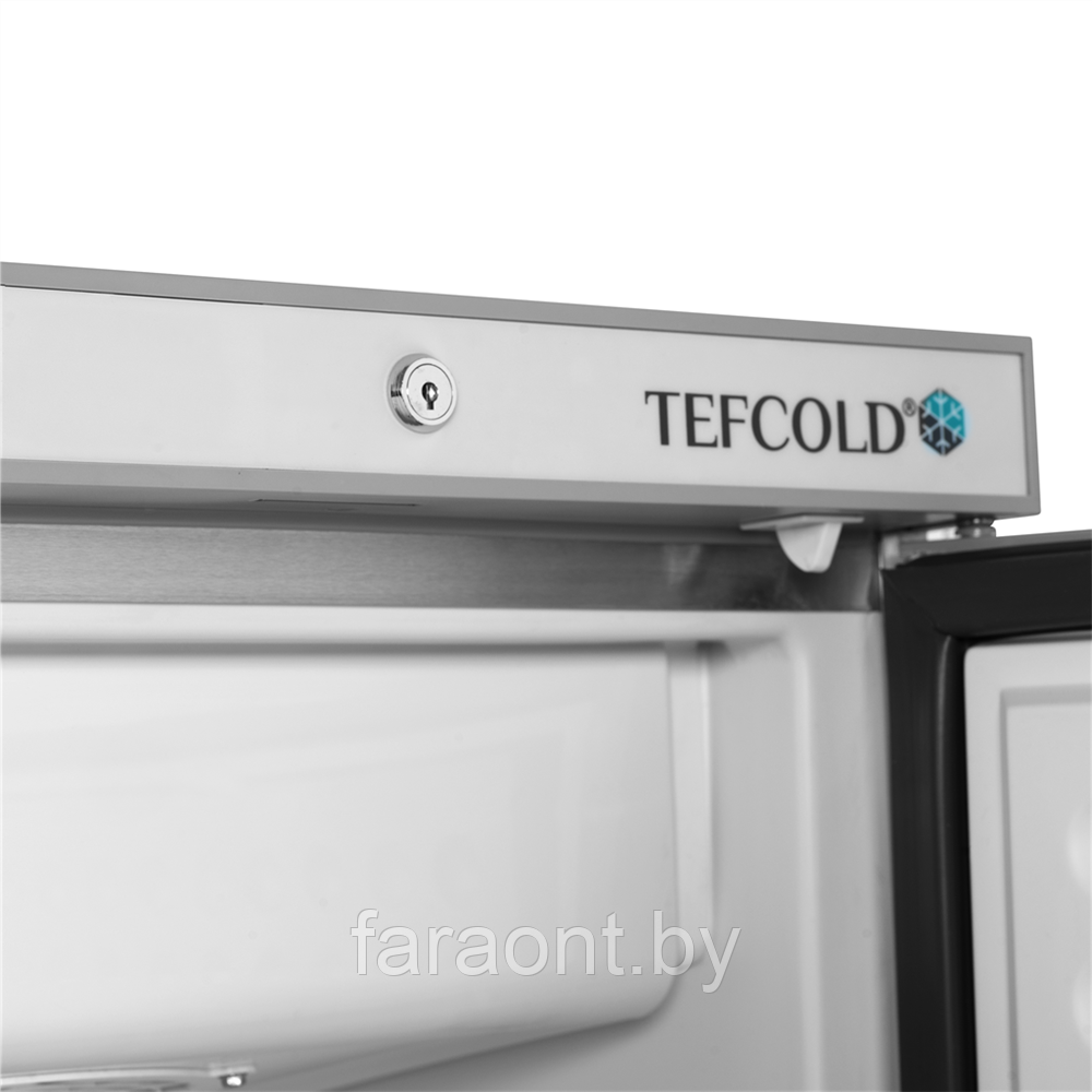 Шкаф морозильный с глухой дверью TEFCOLD UF200S нержавеющий NEW - фото 2 - id-p167983115