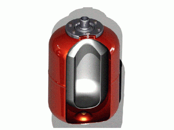 Расширительный мембранный бак для отопления Varem Maxivarem LR 150L, фото 2