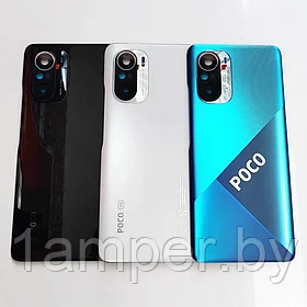 Задняя крышка Original для Xiaomi Xiaomi POCO F3 Cиняя