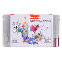 Набор карандашей "Bruynzeel Colouring&Drawing;" 70 шт