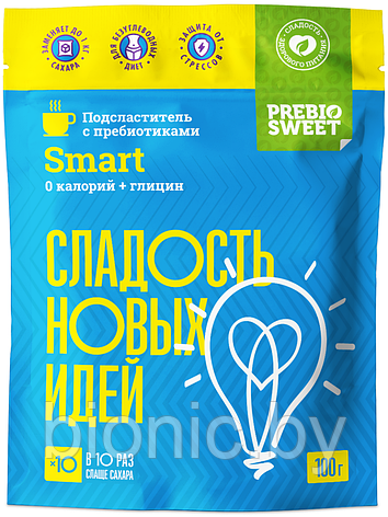 Столовый подсластитель "Пребиосвит" Смарт (Prebiosweet Smart) 100г 1/30, фото 2