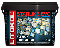 Эпоксидная фуга затирка Litokol STARLIKE EVO (ведро 5 кг) 2 х компонентная затирка