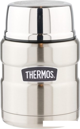 Термос для еды Thermos King-SK-3000SBK 0.47л (серебристый)