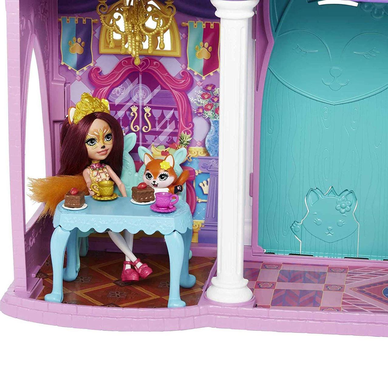 Игровой набор Королевский замок с куклой Фелисити Лис Enchantimals Mattel GYJ17 - фото 6 - id-p167998178