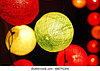 Тайская гирлянда из шариков (Хлопковые шарики), 20 шаров, длина 4 м, диаметр 3,5 см, фото 3
