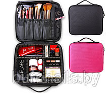 Сумка для косметики, портфель  визажиста жен «CALZETTl» розовый, маленький, фото 2