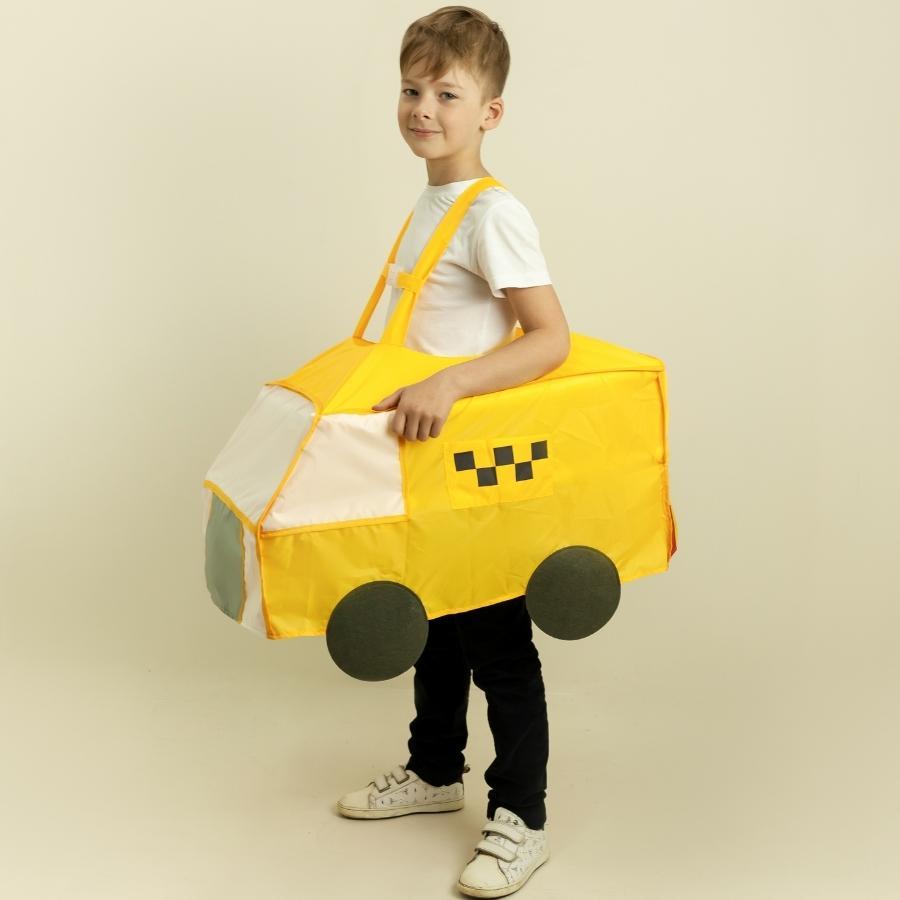 Карнавальный костюм Каркасный автомобиль "Такси" МИНИВИНИ, фото 1