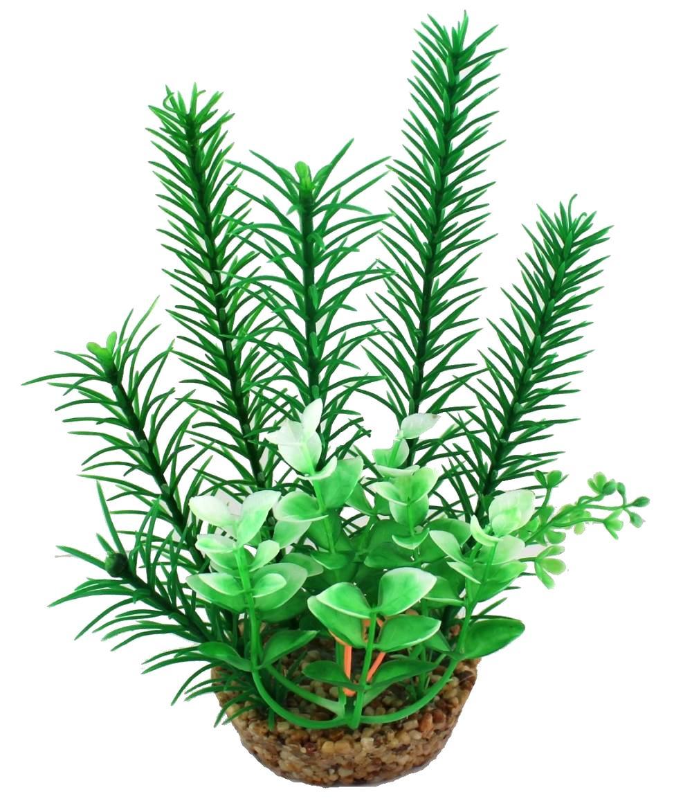 Искусственное растение "Элодея-эгерия" 20см, в картонной коробке (2710) - фото 1 - id-p168021621