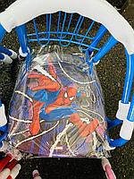 Стульчик детский металлический с пищалкой человек паук Spider-man стул