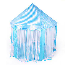 Детский игровой домик детская игровая палатка Замок шатер различные цвет 140*140*140 см разные цвета