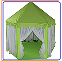 Детский игровой домик детская игровая палатка Замок шатер различные цвет 140*140*140 см разные цвета, фото 2