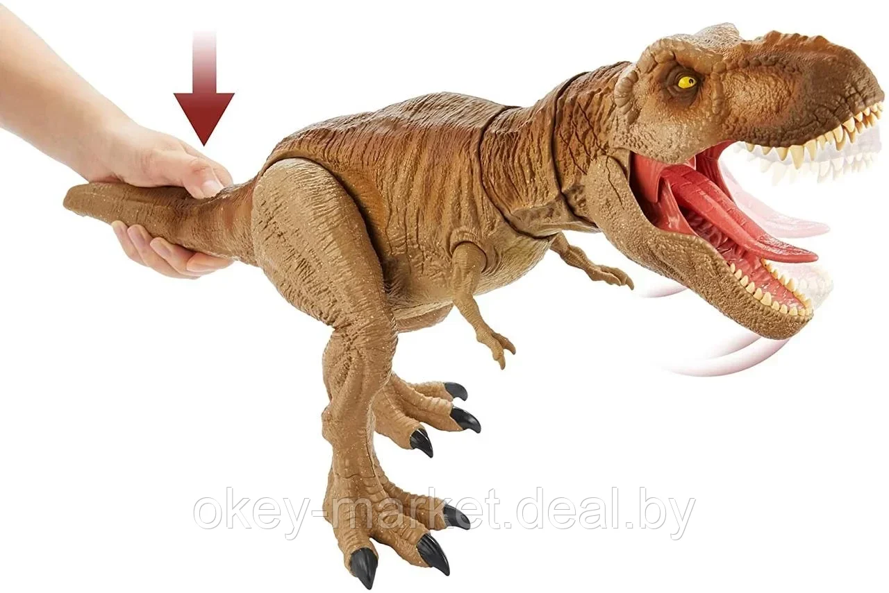Игрушка Mattel Jurassic World Большой Тираннозавр Рекс GJT60 - фото 4 - id-p168023541