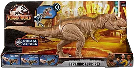 Фигурка Mattel Jurassic World Большой Тираннозавр Рекс со звуком GJT60