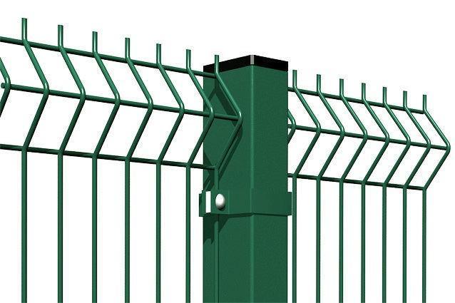 Еврозабор. Панель оцинк. с полимерным покрытием Light 1,5*2,5 м 3.5 мм 3D забор, евроограждение, фото 2