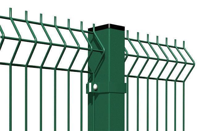 Еврозабор. Панель оцинк. с полимерным покрытием Light 1,73*2,5 м 3.5 мм, 3D забор, евроограждение, фото 2