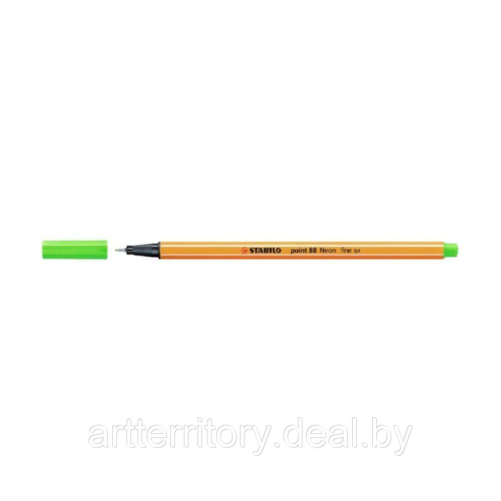 Ручка-линер STABILO Point 88, флуоресцентные цвета, набор 6 цветов - фото 3 - id-p158817610