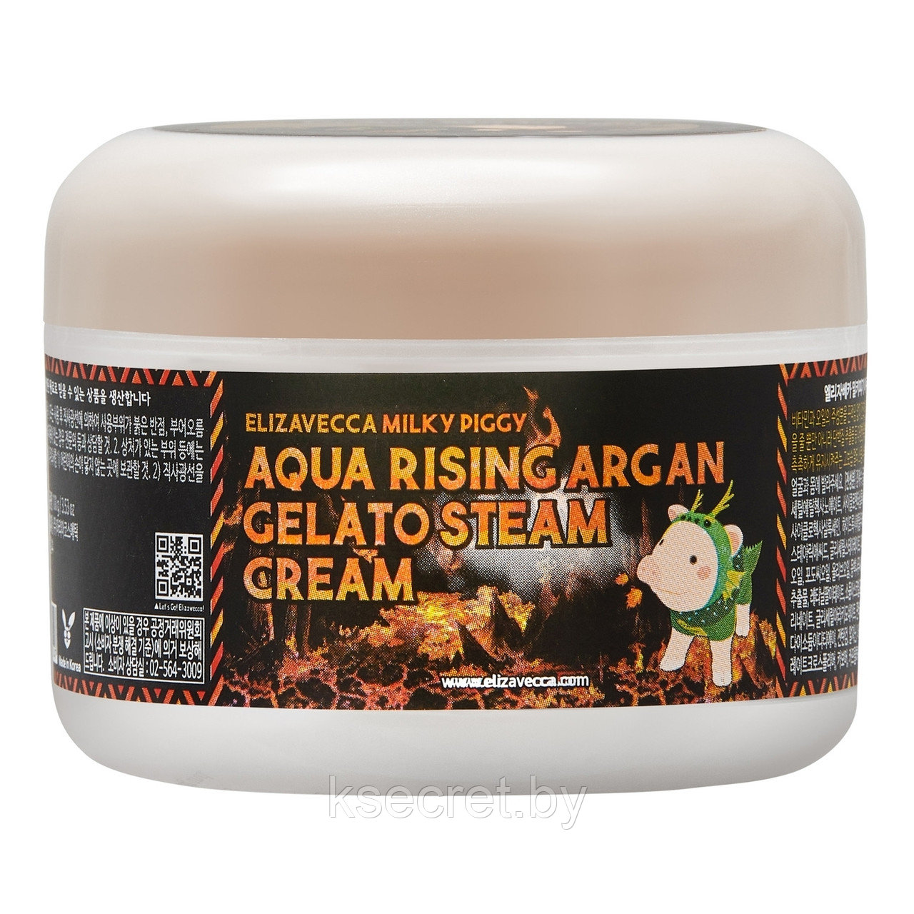 [Elizavecca] Крем для лица АРГАНОВОЕ МАСЛО Aqua Rising Argan Gelato Steam Cream, 100 гр - фото 2 - id-p168043828