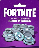 Fortnite 5000 В-баксов Sony PS4 / PS5 ( Фортнайт V-backs)