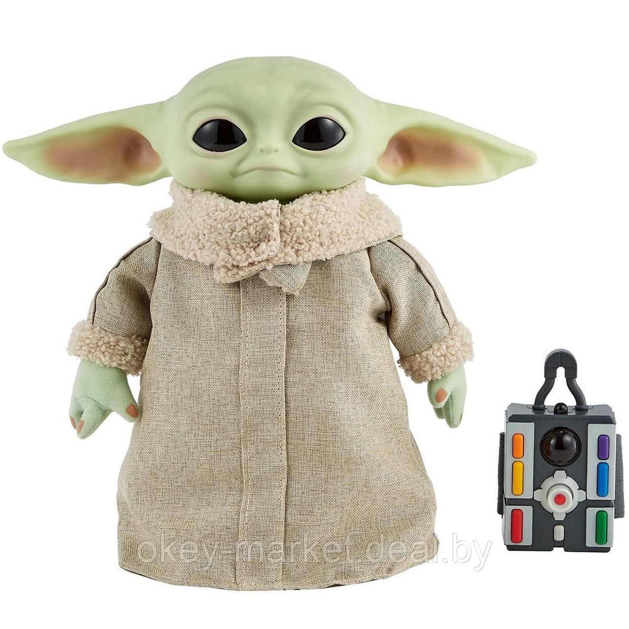 Интерактивный Малыш Йода на пульте управления Звездные войны Baby Yoda, Mattel - фото 1 - id-p168058716