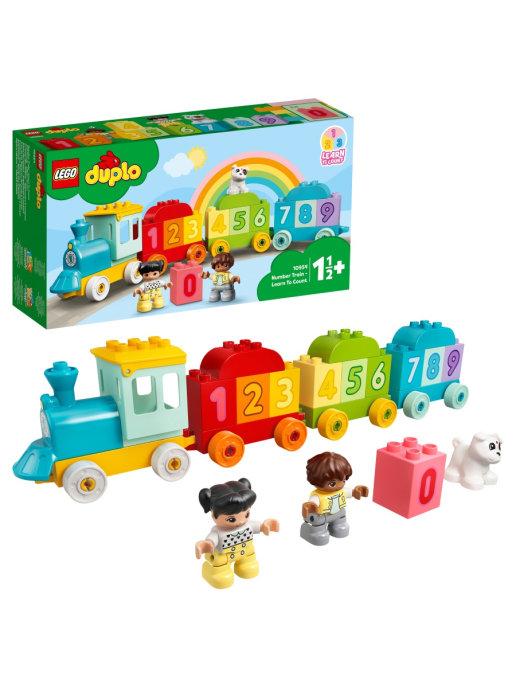 Конструктор Lego Duplo 10954 Поезд с цифрами учимся считать - фото 1 - id-p168064097